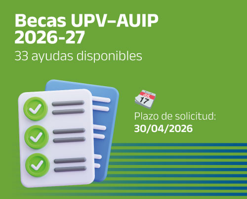 UPV–AUIP 2026–27 Scholarship Call