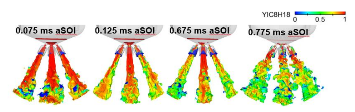 LES of Internal Flow in Flashboiling Conditions