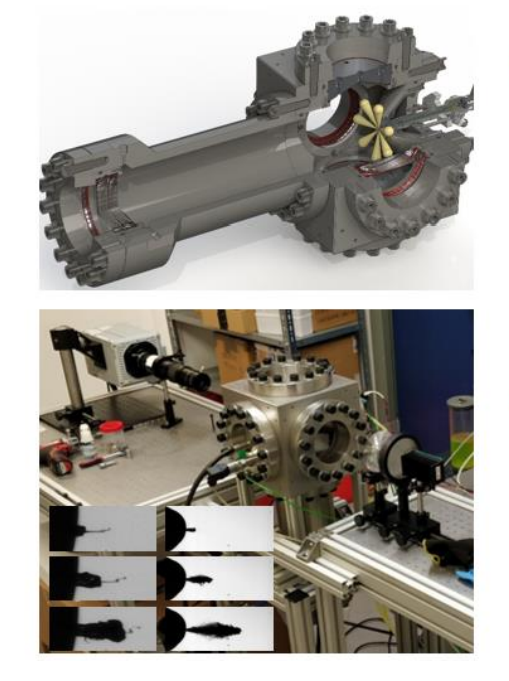 High Pressure N₂ Test Rig