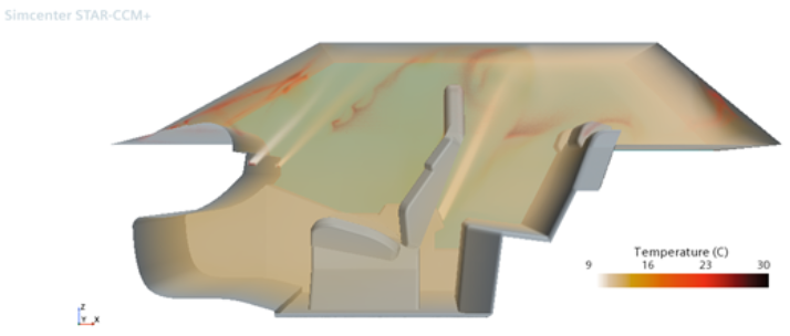Refrigeration of train and car cabins