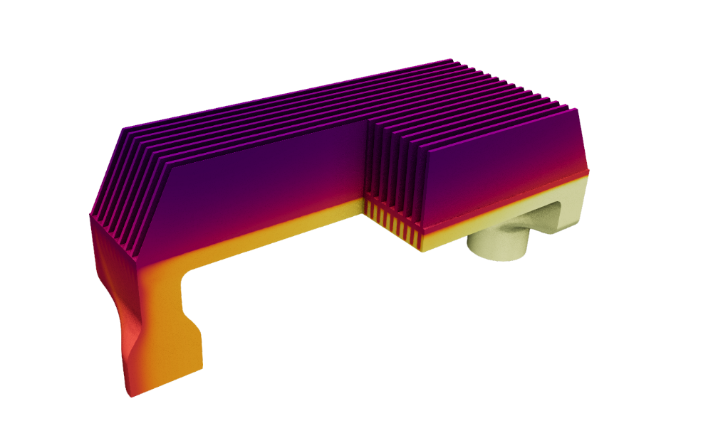 Surface air-cooled oil cooler (SACOC)