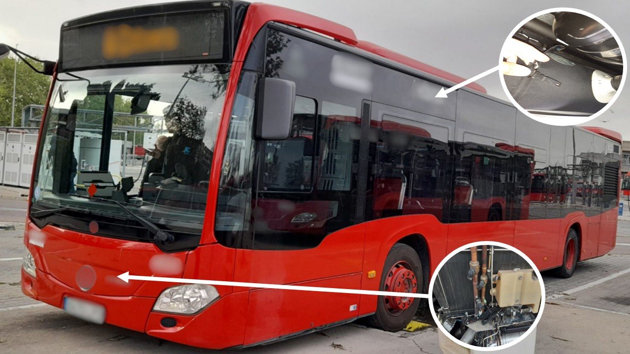 Real-World Data Collection from Urban Buses