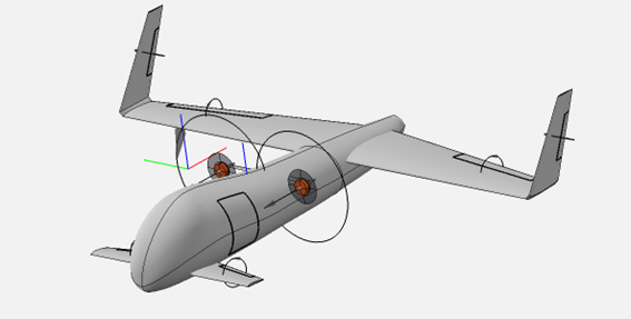 Design of an aircraft in canard configuration powered by a hydrogen fuel cell