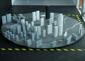 City model for wind tunnel testing