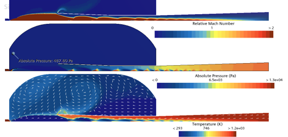 Conceptual design of a vacuum chamber for propulsive nozzles testing